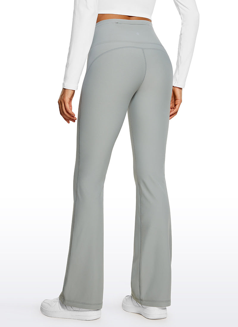 CRZ YOGA Womens Fleece Lined Flare Leggings 31