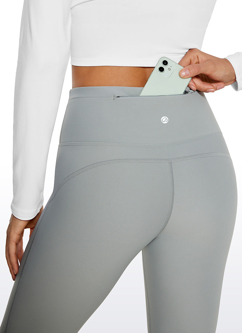 CRZ YOGA Womens Fleece Lined Flare Leggings 31
