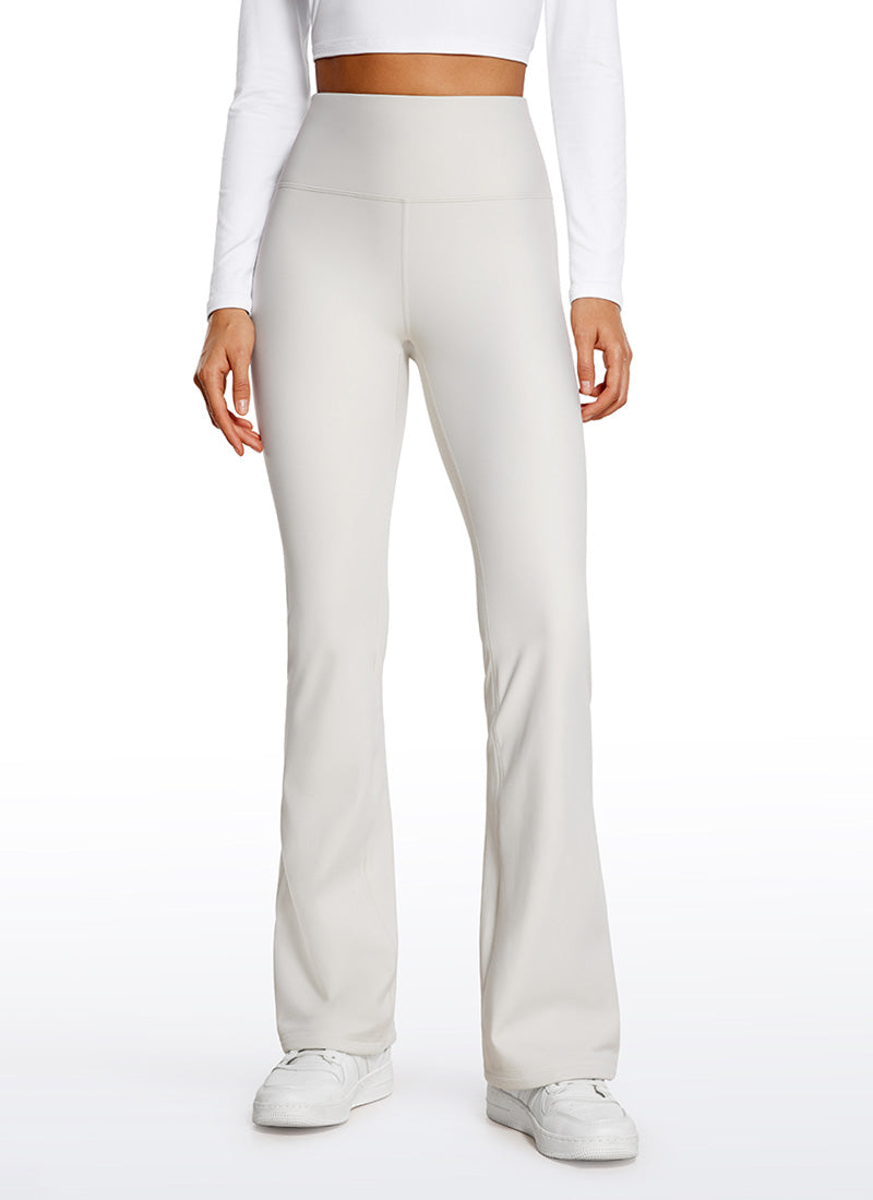 CRZ YOGA Womens Fleece Lined Flare Leggings 31