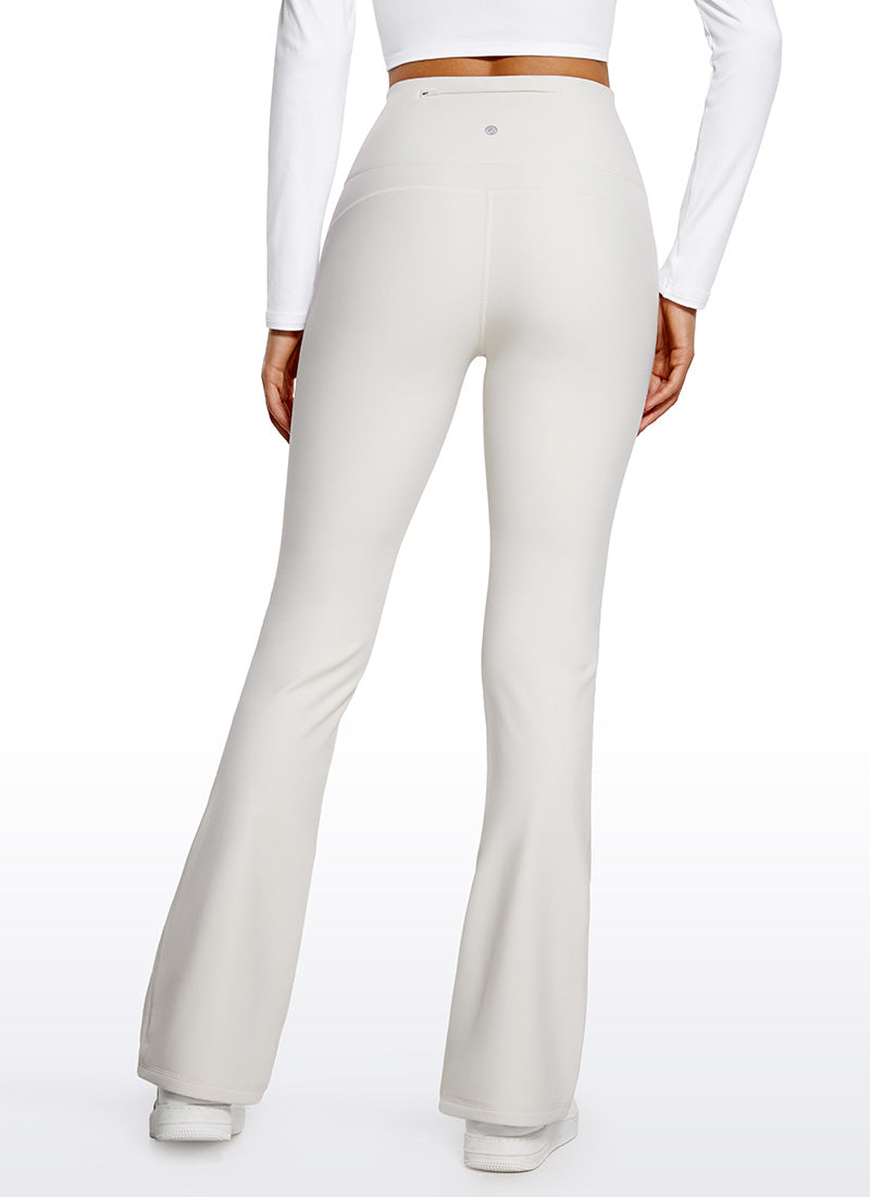 CRZ YOGA Womens Fleece Lined Flare Leggings 31