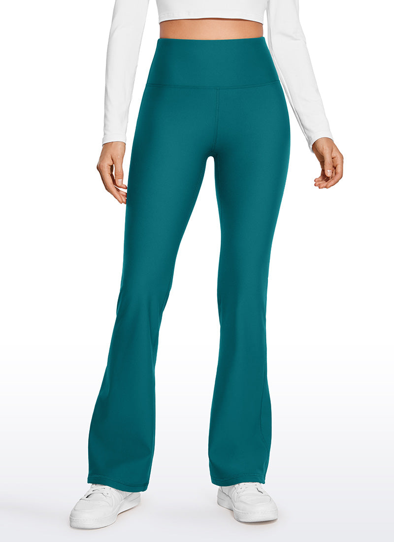 CRZ YOGA Womens Fleece Lined Flare Leggings 31