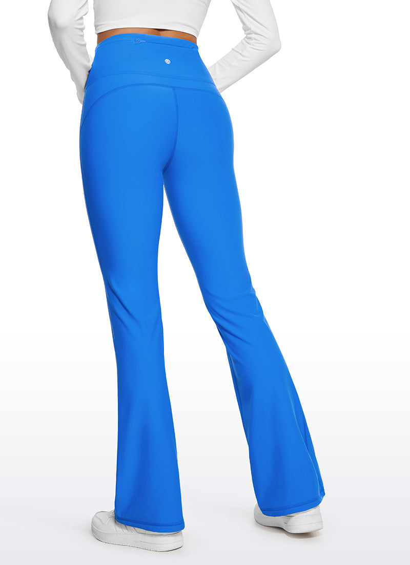 CRZ YOGA Womens Fleece Lined Flare Leggings 31