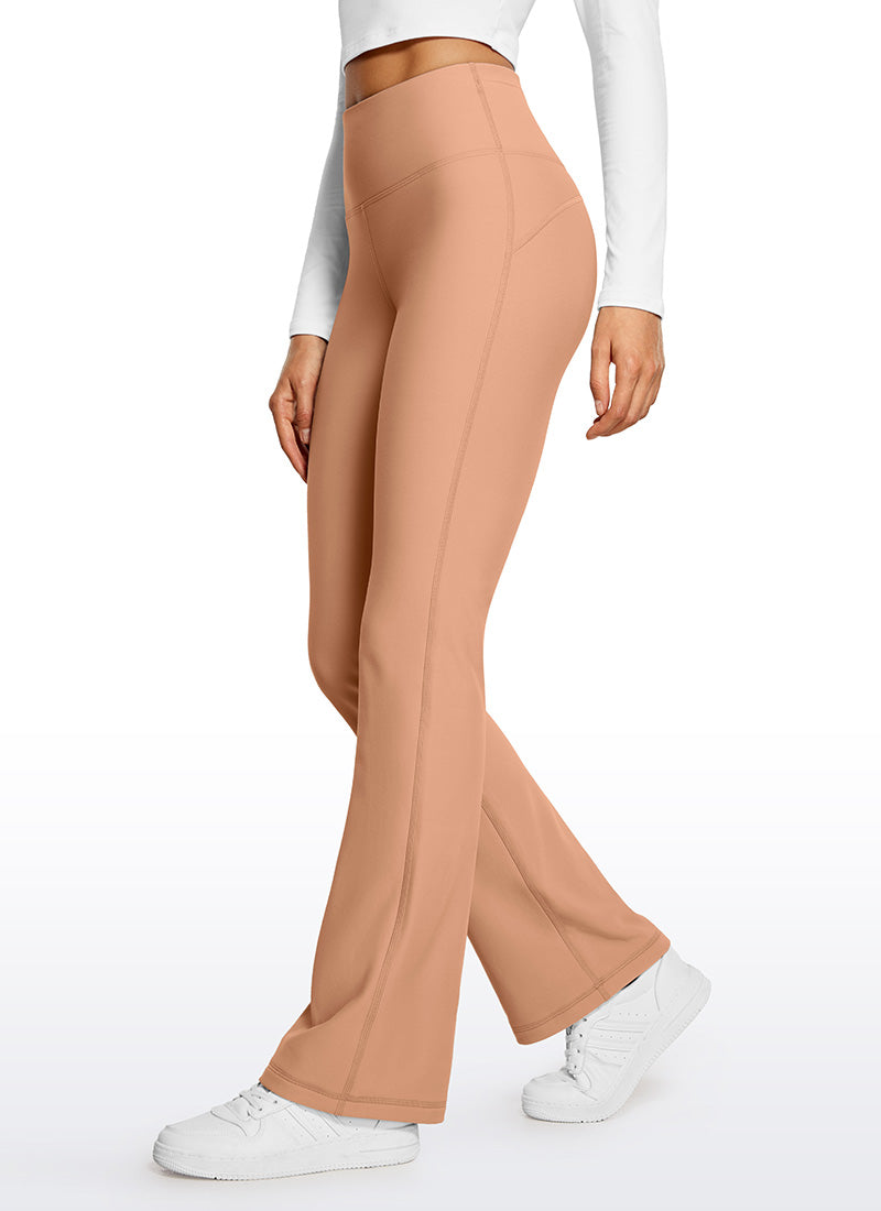 CRZ YOGA Womens Fleece Lined Flare Leggings 31