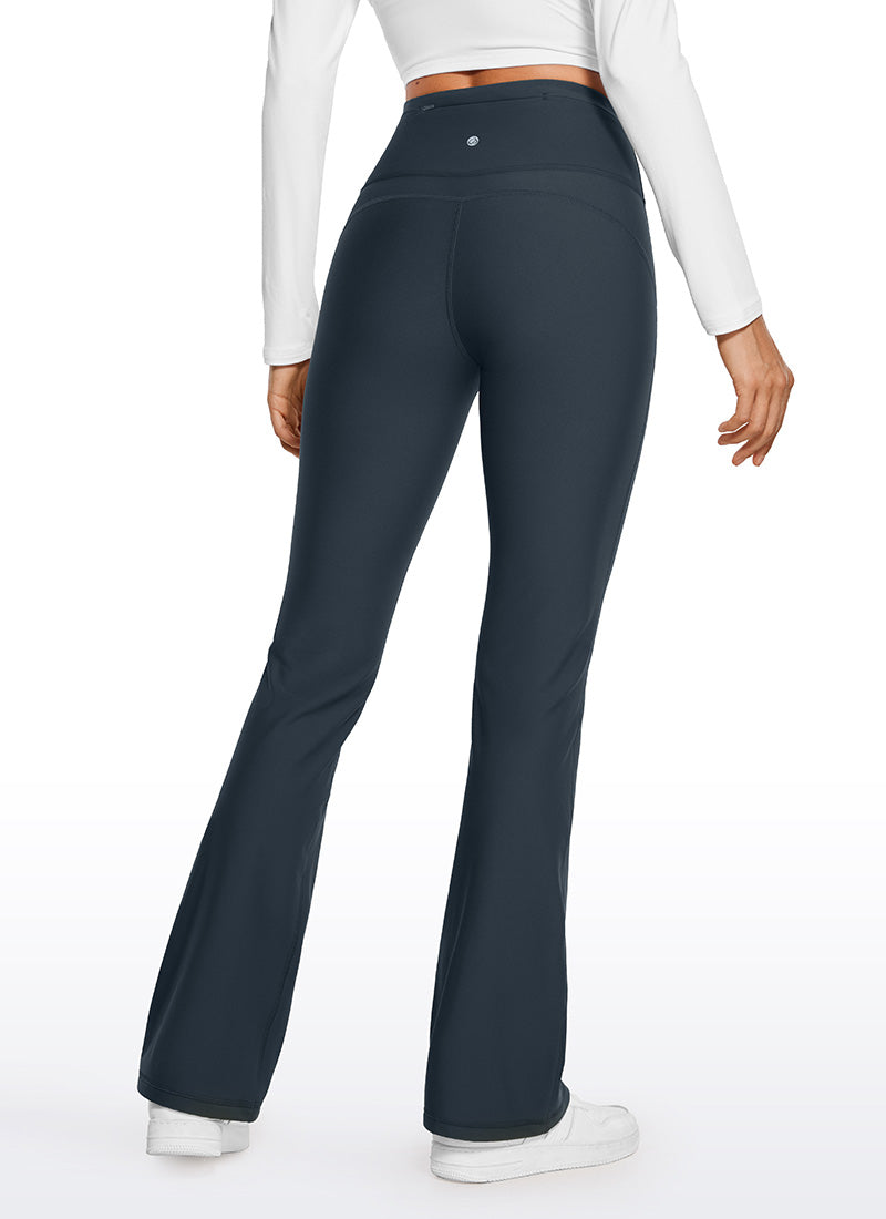 CRZ YOGA Womens Fleece Lined Flare Leggings 31