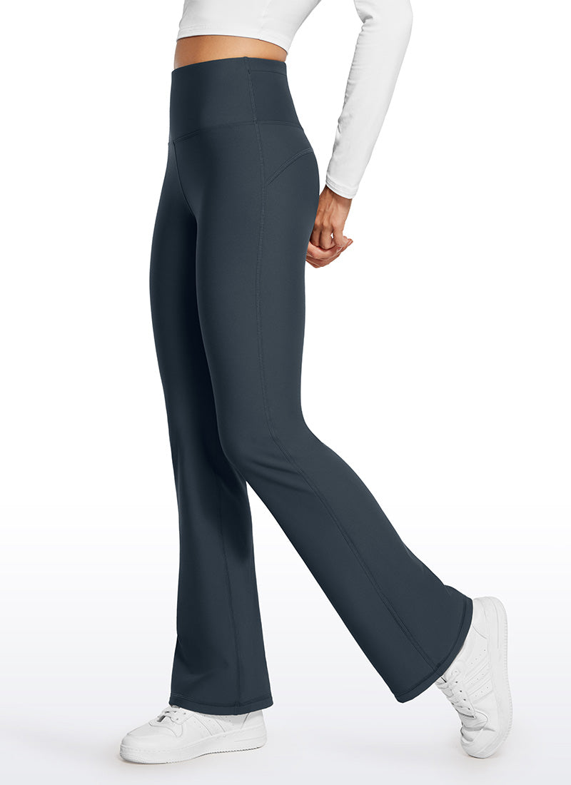 CRZ YOGA Womens Fleece Lined Flare Leggings 31
