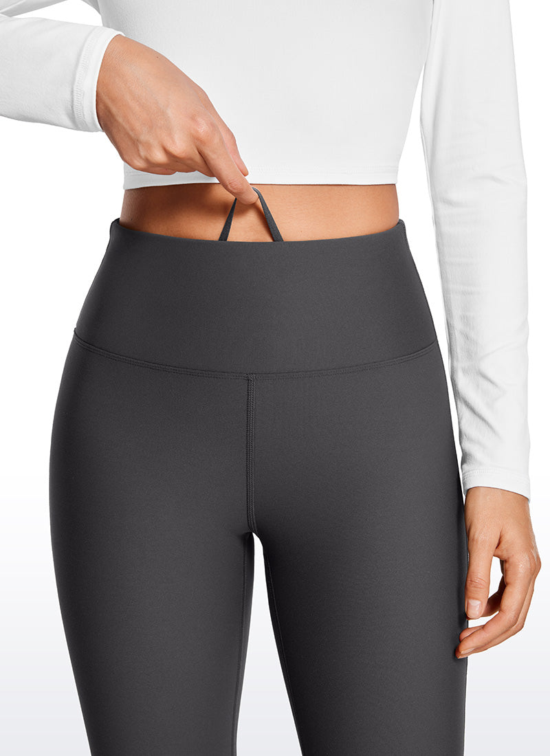 CRZ YOGA Womens Fleece Lined Flare Leggings 31