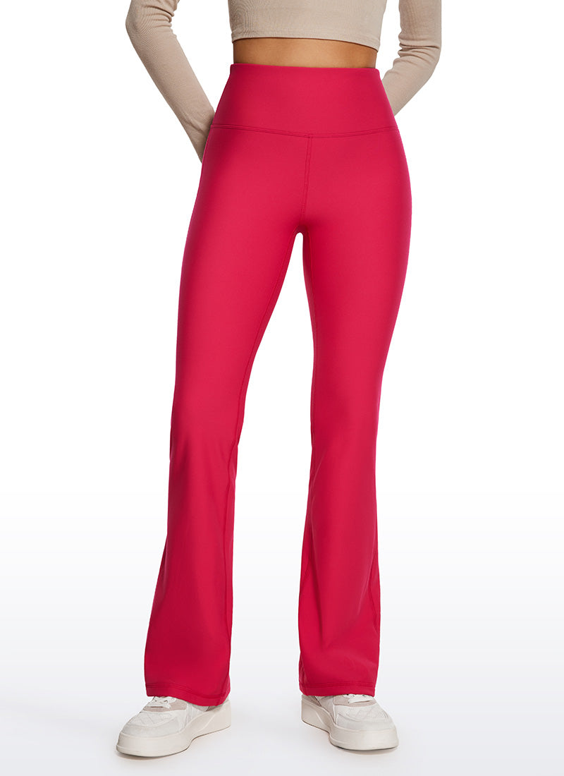 CRZ YOGA Womens Fleece Lined Flare Leggings 31