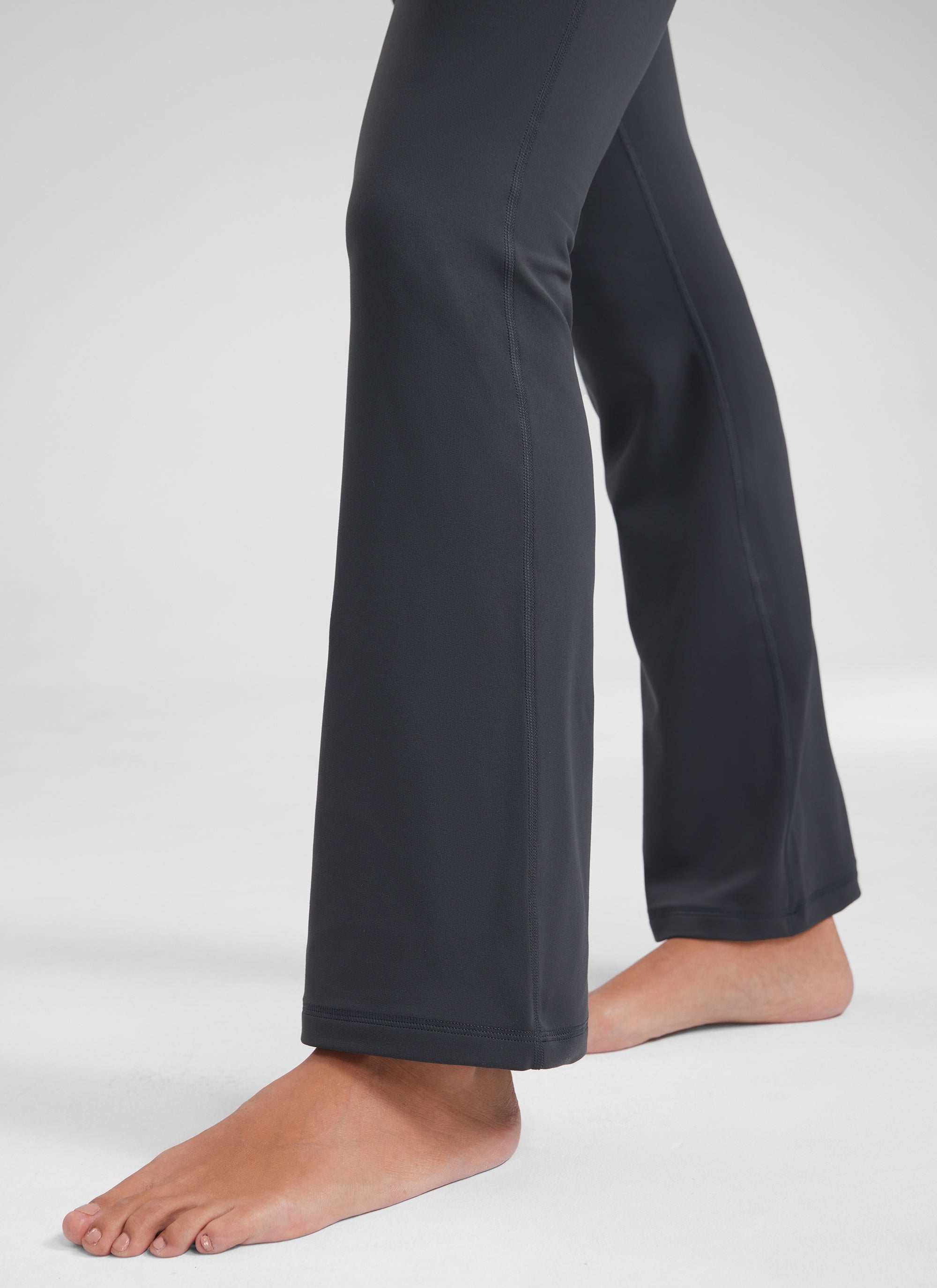 CRZ YOGA Women's Yoga High Waist Butterluxe Flare Pocket Leggings 29