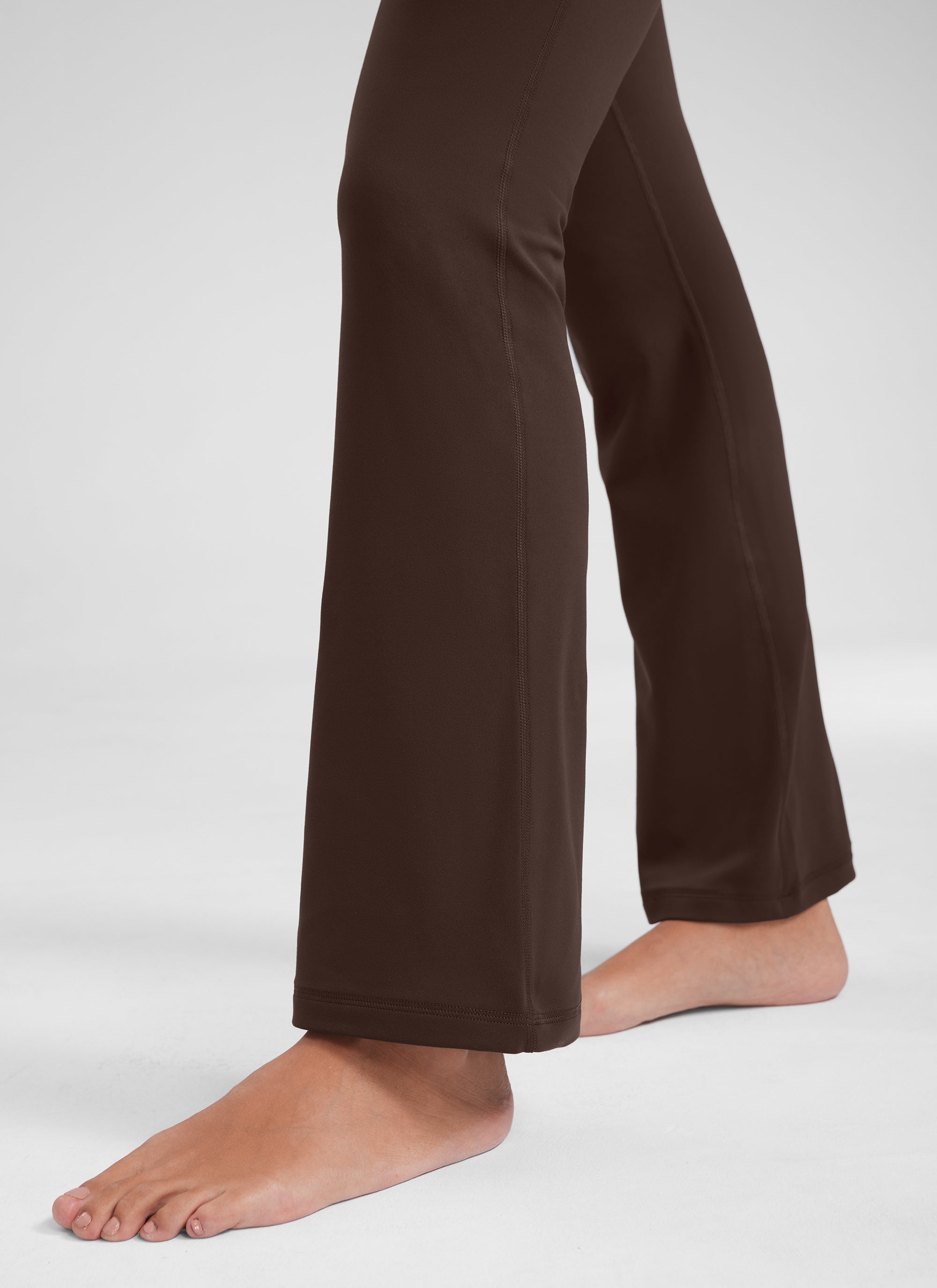 CRZ YOGA Women's Yoga High Waist Butterluxe Flare Pocket Leggings 29