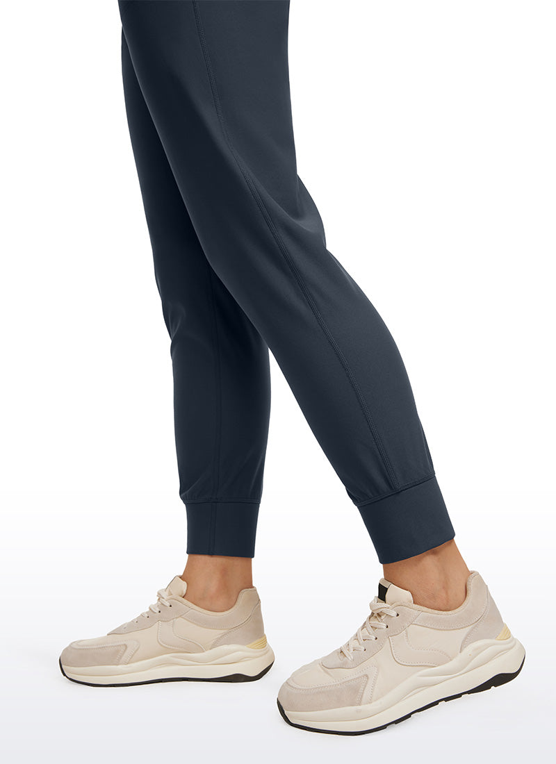 Fleece Lined Soft Workout Joggers with Pockets 27.5