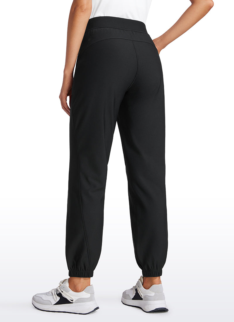 Pantalon de jogging taille haute doublé en polaire 28