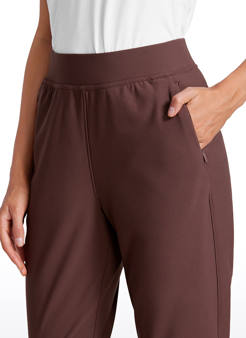 Pantalon de jogging taille haute doublé en polaire 28