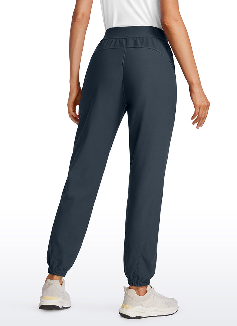 Pantalon de jogging taille haute doublé en polaire 28