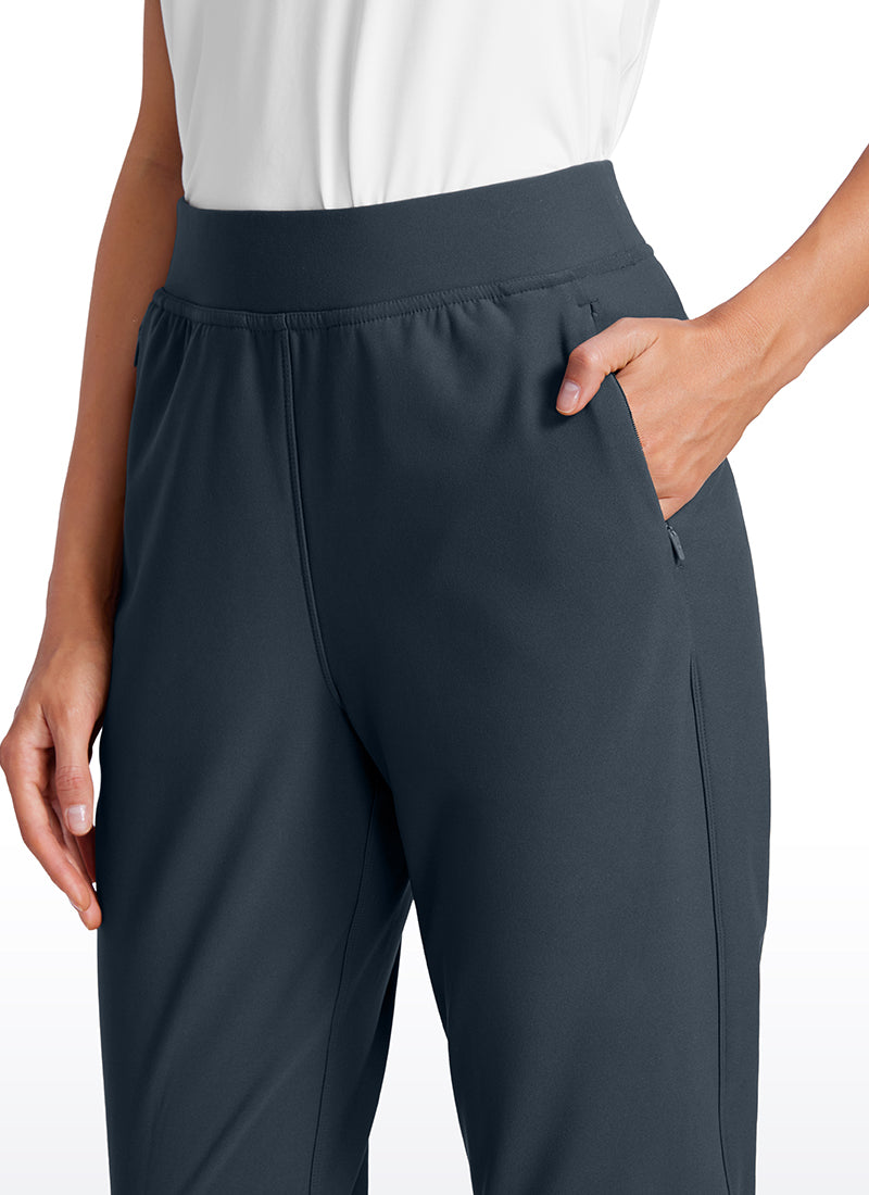 Pantalon de jogging taille haute doublé en polaire 28