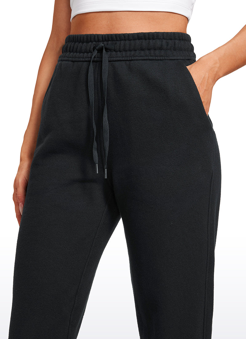 Fleece Lined High Rise Sweatpant 28''