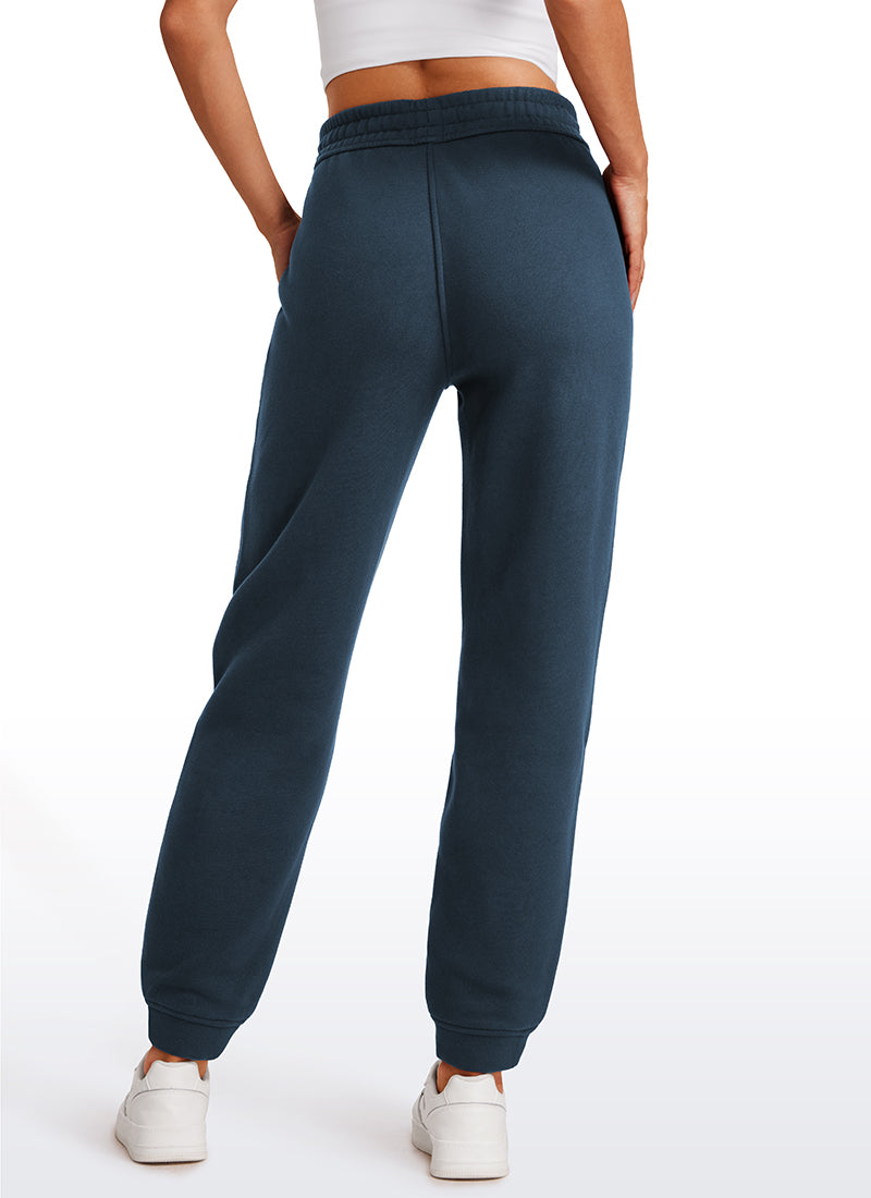 Fleece Lined High Rise Sweatpant 28''