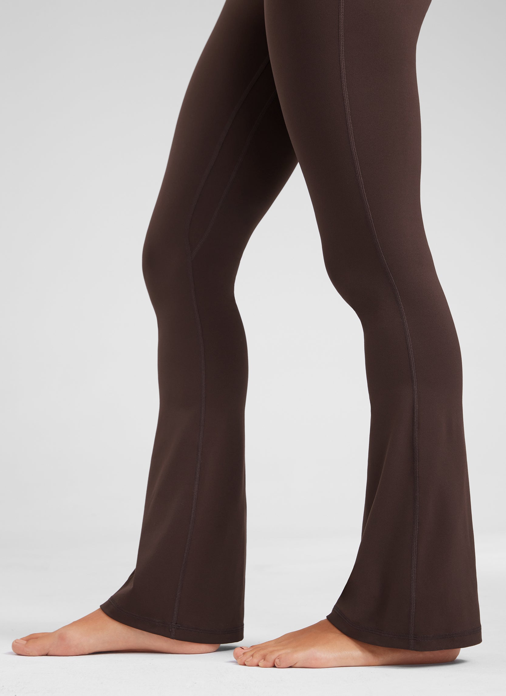 CRZ YOGA Women  Butterluxe High Waist Pockets Mini Flared Leggings 32