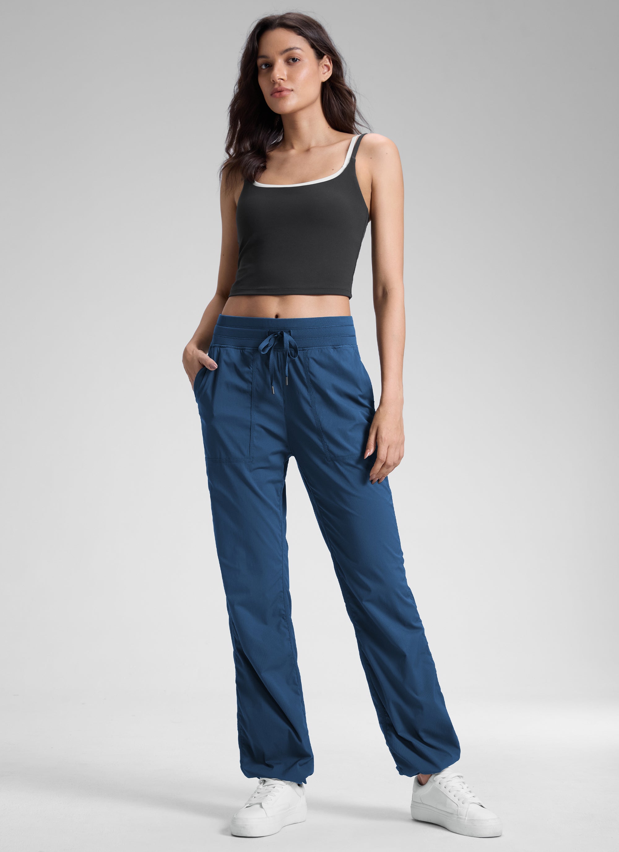 Lightweight Straight Leg Pocket Pant 30