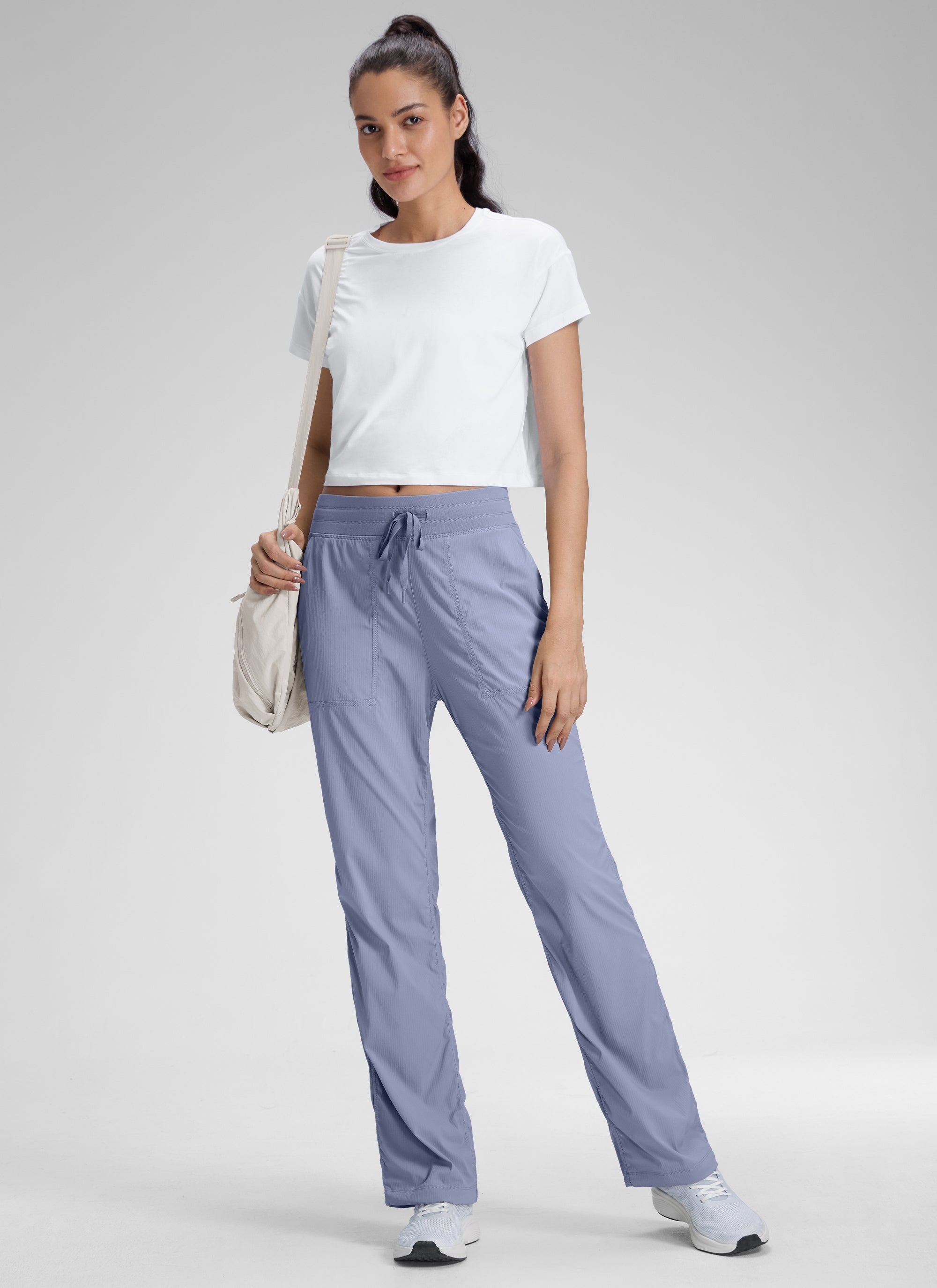 Lightweight Straight Leg Pocket Pant 30