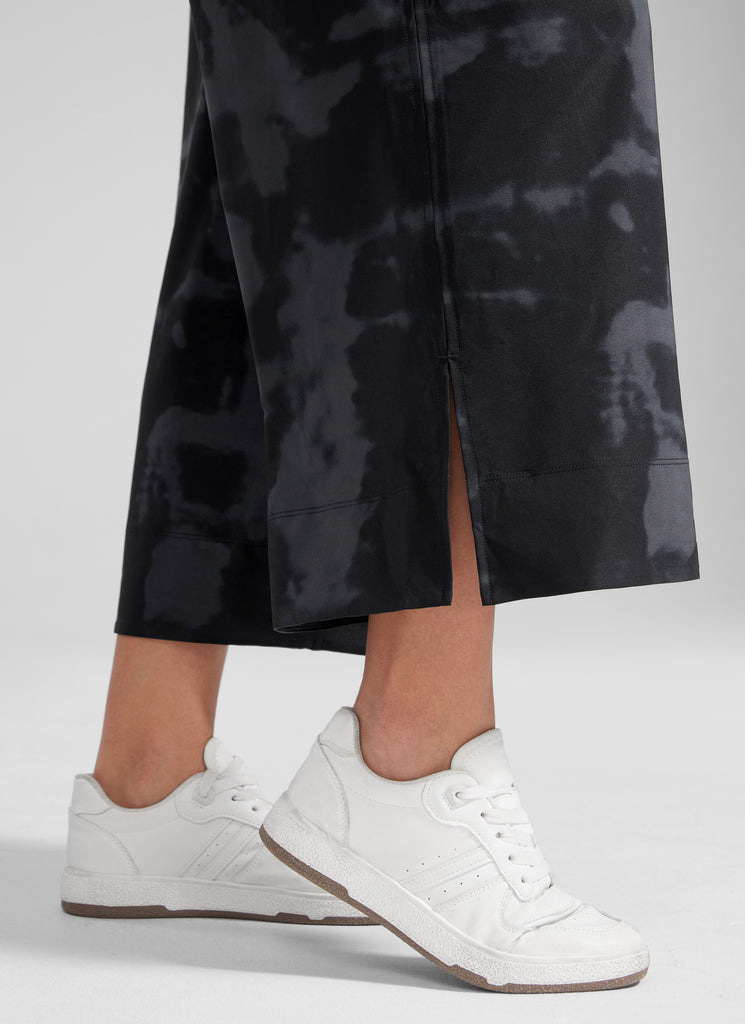 CRZ YOGA Women's  Causal High Waisted Wide Leg Pockets Pants 25'' Pink Peony