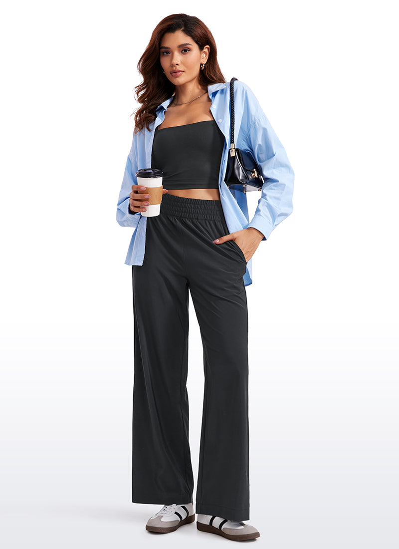 Feathery-Fit Soft Pocket High Rise Pant 30