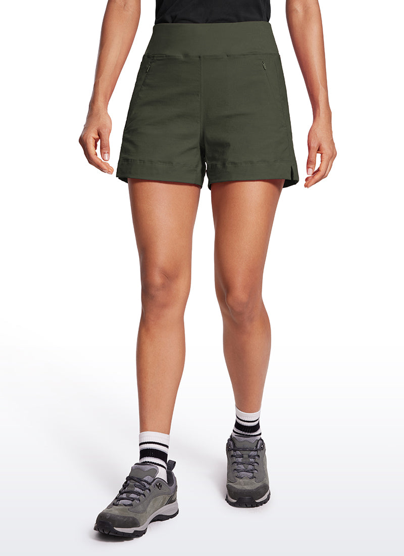 Ripstop Leichte Shorts mit Zip-Taschen 4 '' '