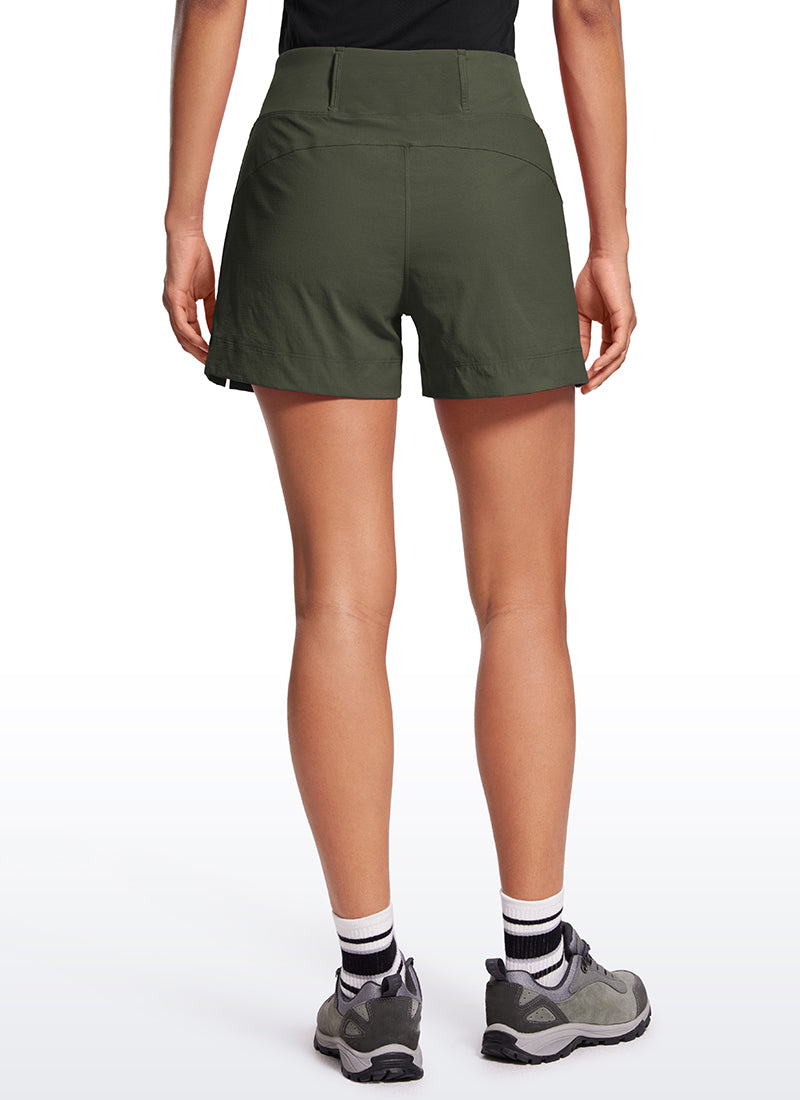 Ripstop Leichte Shorts mit Zip-Taschen 4 '' '