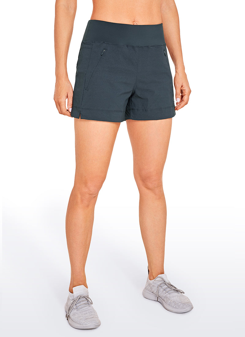 Ripstop Leichte Shorts mit Zip-Taschen 4 '' '