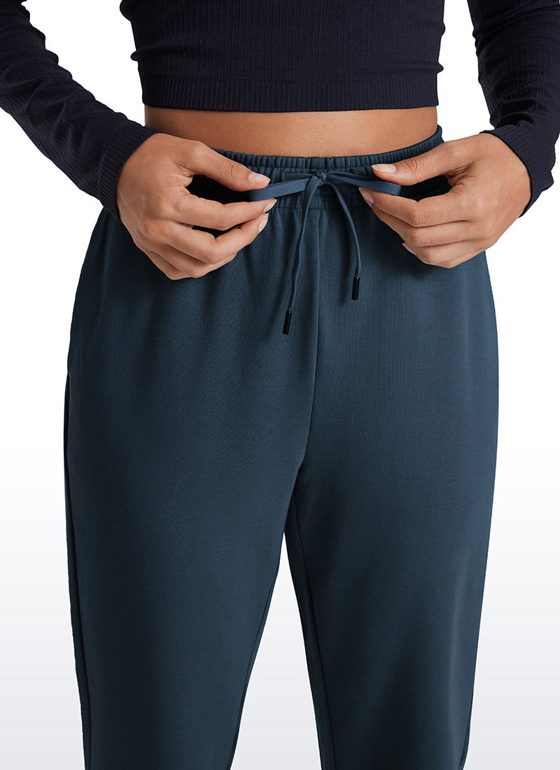 Cotton Fleece Sweatpants Pockets Joggers 28