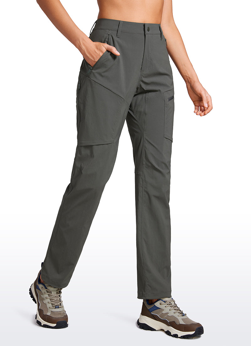 Pantalon de jogging cargo UPF 50+ avec poches zippées 30''