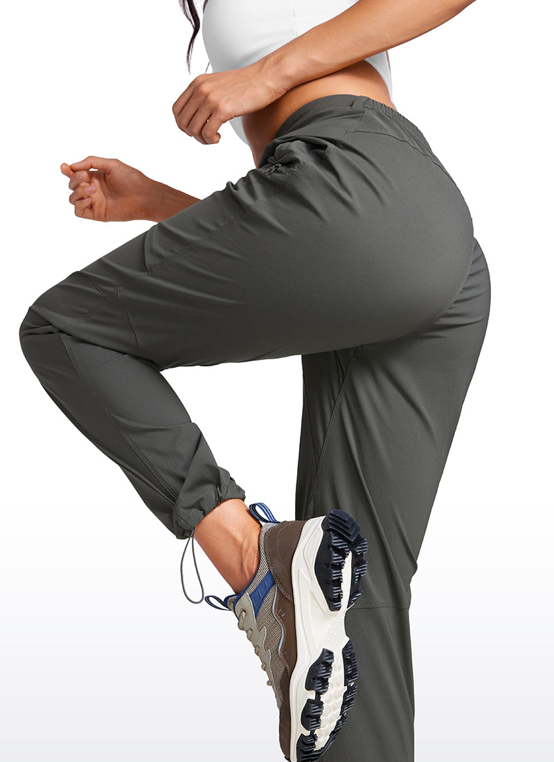 Pantalon de jogging cargo UPF 50+ avec poches zippées 30''