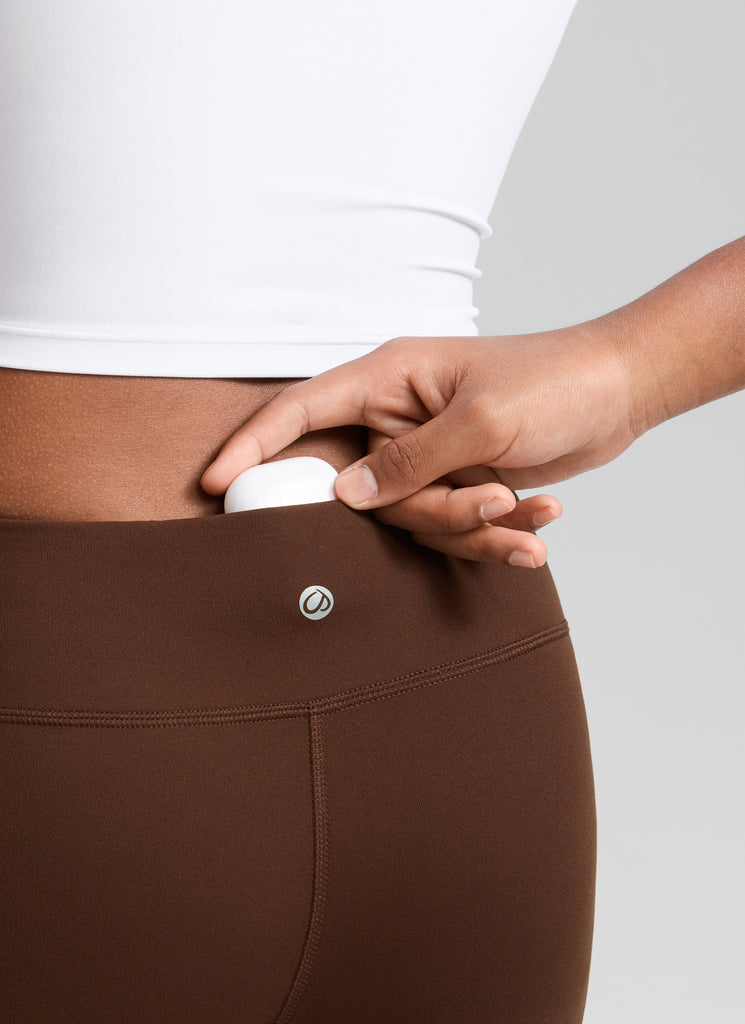 CRZ YOGA Girl's Active Sports Yoga Lounge Butterluxe Yoga Leggings Deep Red