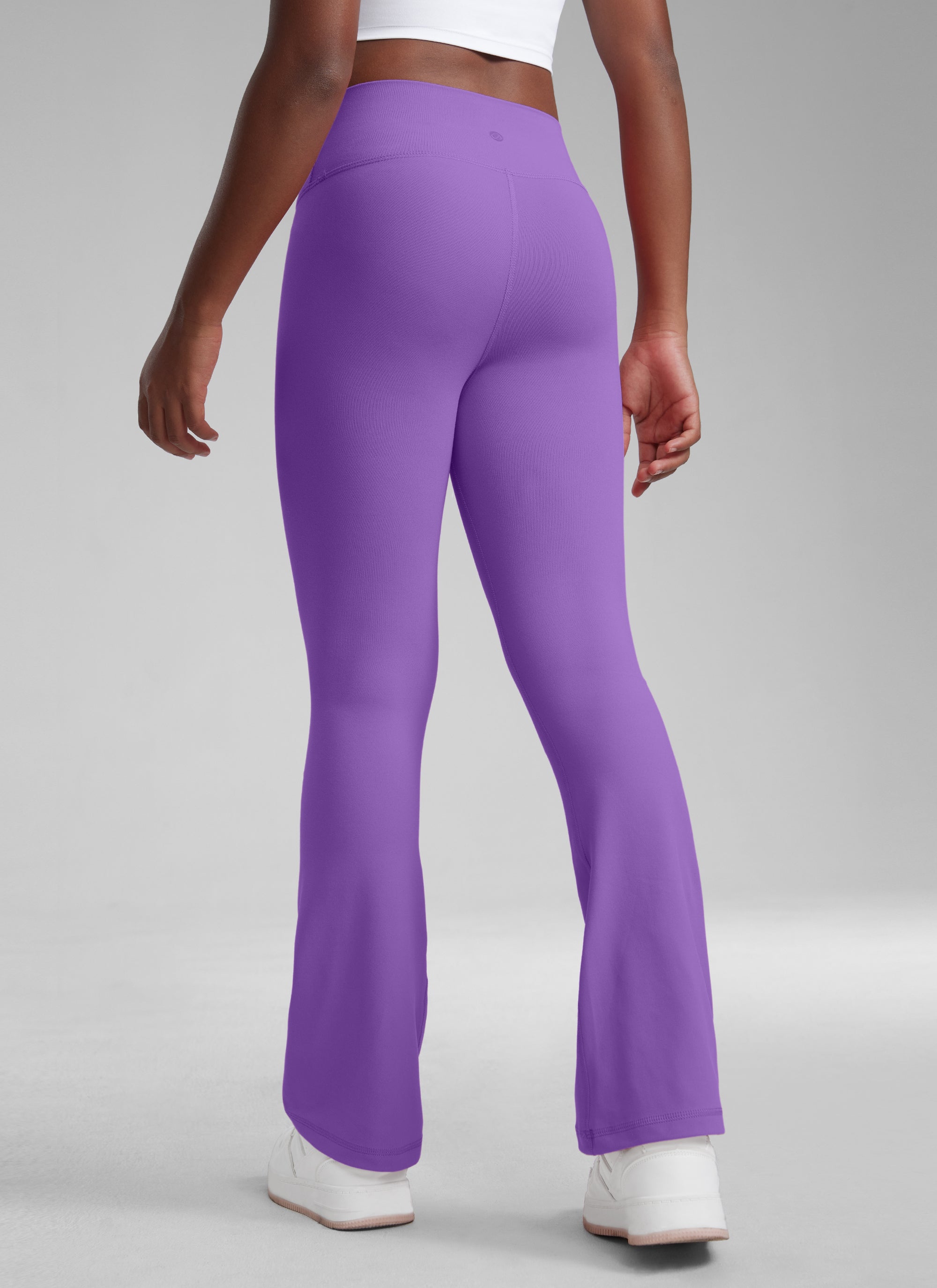 CRZ YOGA Girl's Active Sports Yoga Lounge Butterluxe Flare Leggings Raspberry Sorbet