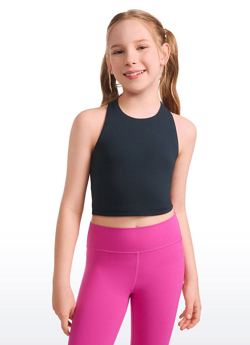 Girls yoga tops on sale