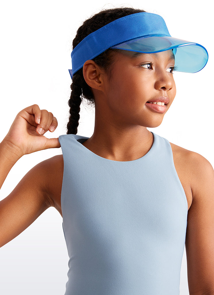 CRZ YOGA girl's Active Sports Butterluxe Racerback Tank Top Hibiscus Purple