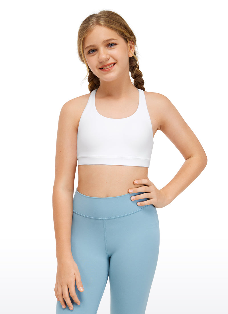 Butterluxe Girls Sport Bra Strappy Back