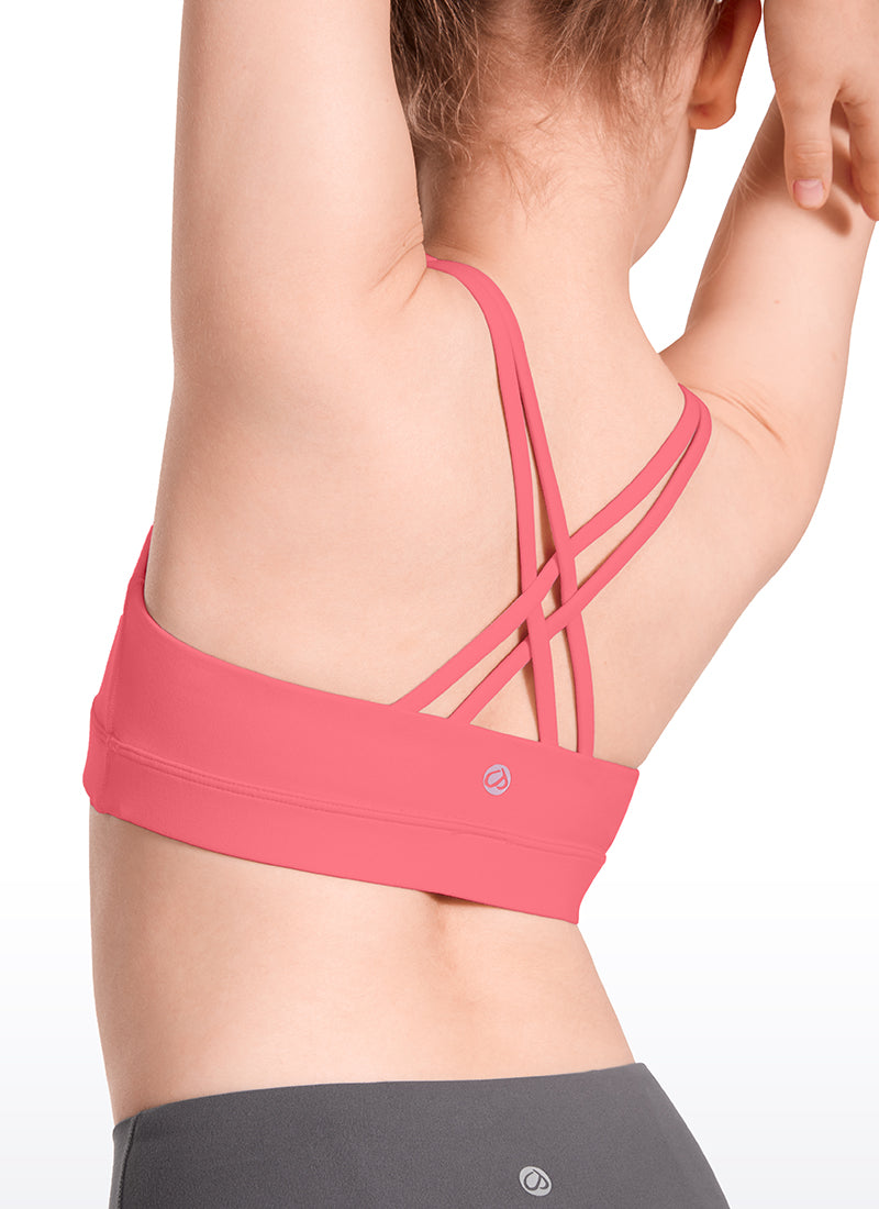 Butterluxe Girls Sport Bra Strappy Back