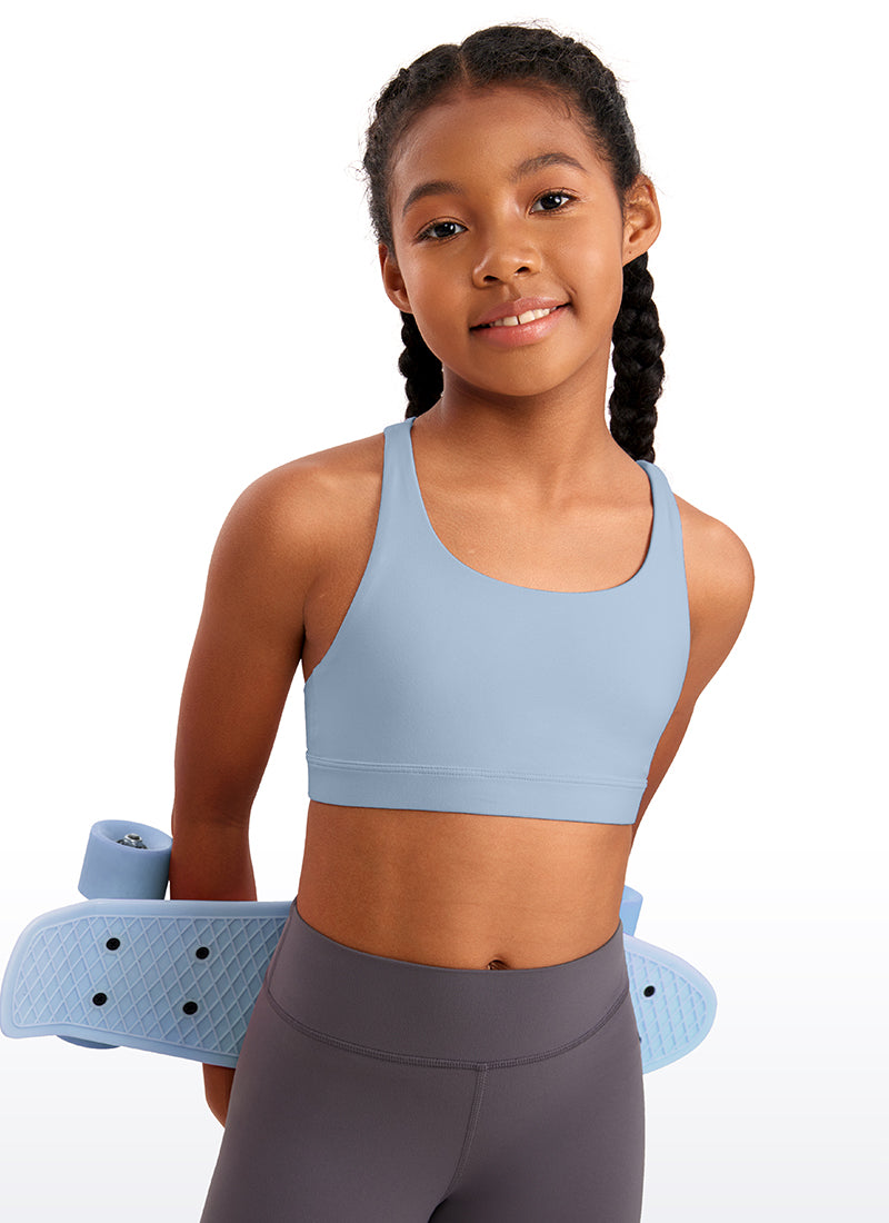 Butterluxe Girls Sport Bra Strappy Back