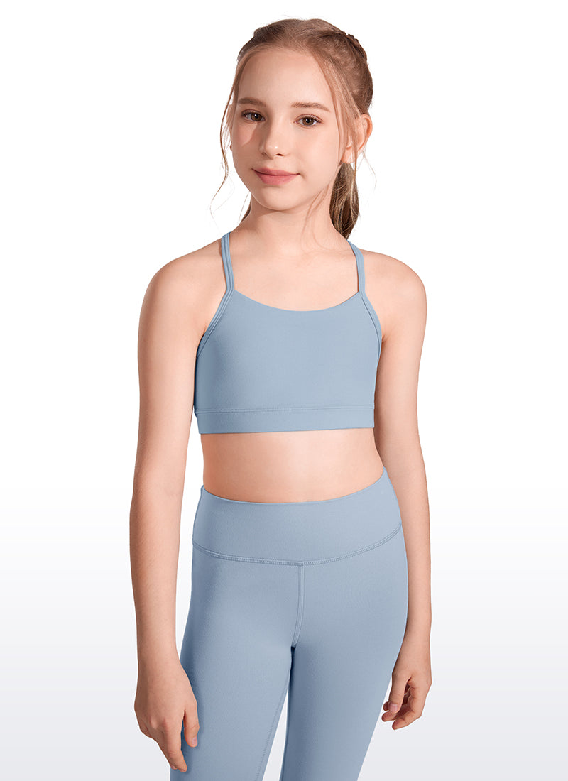 Butterluxe Girls Sports Bras Y Back