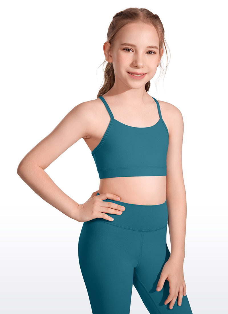 Butterluxe Girls Sports Bras Y Back