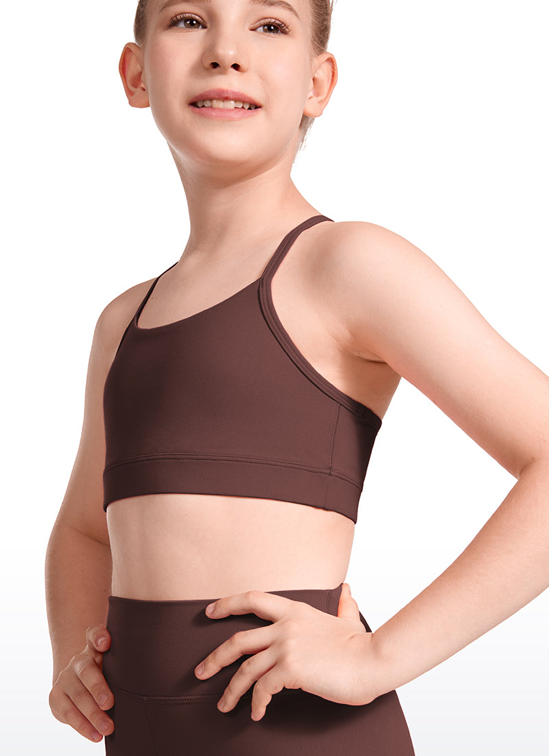 Butterluxe Girls Sports Bras Y Back