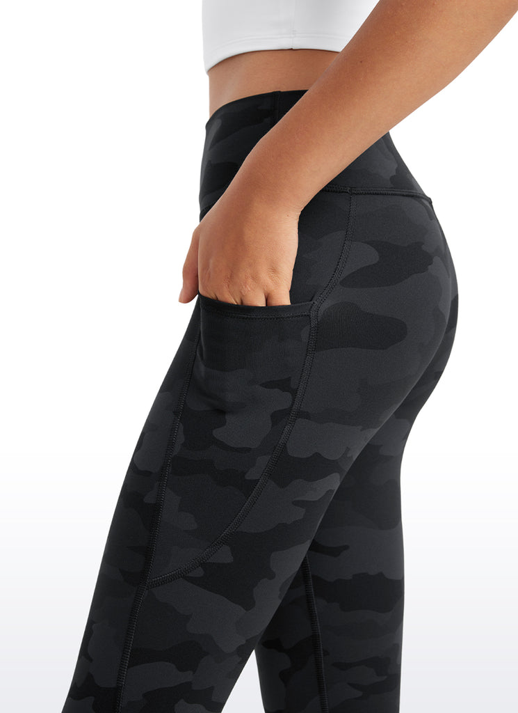 CRZ YOGA Girl's Active Sports Yoga Lounge Butterluxe Yoga Leggings Deep Red