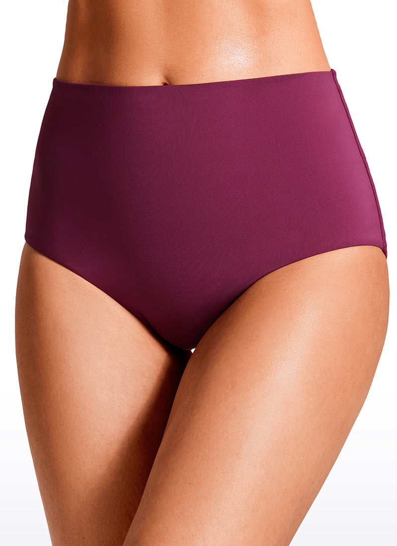 Bikinihose mit hoher Taille