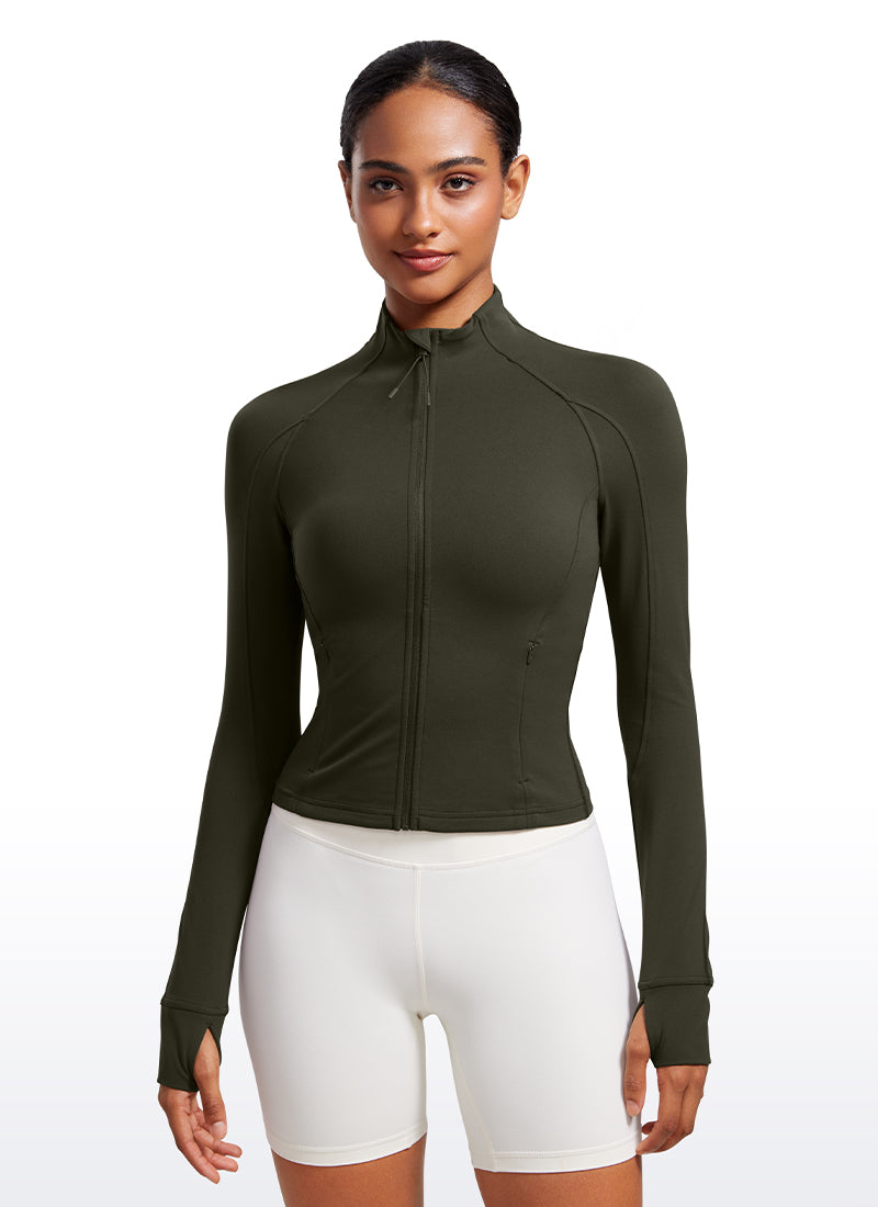 Butterluxe Waist-Length Full Zip Jackets