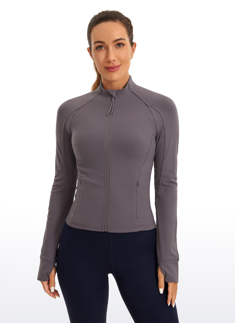 Butterluxe Waist-Length Full Zip Jackets