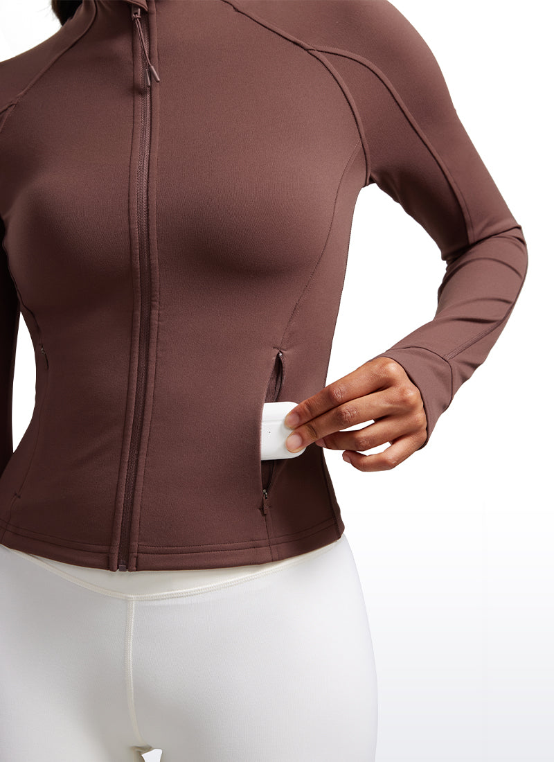 Butterluxe Waist-Length Full Zip Jackets