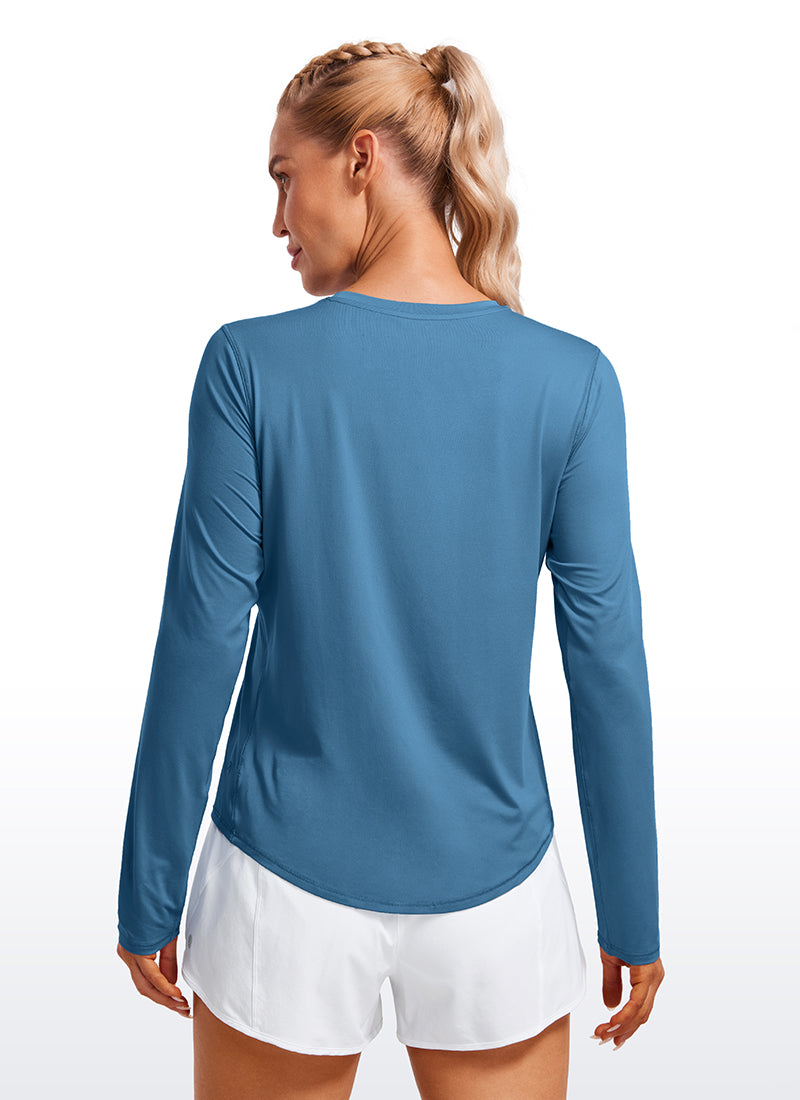 UPF 50+ Lightweight Long Sleeves High Neck