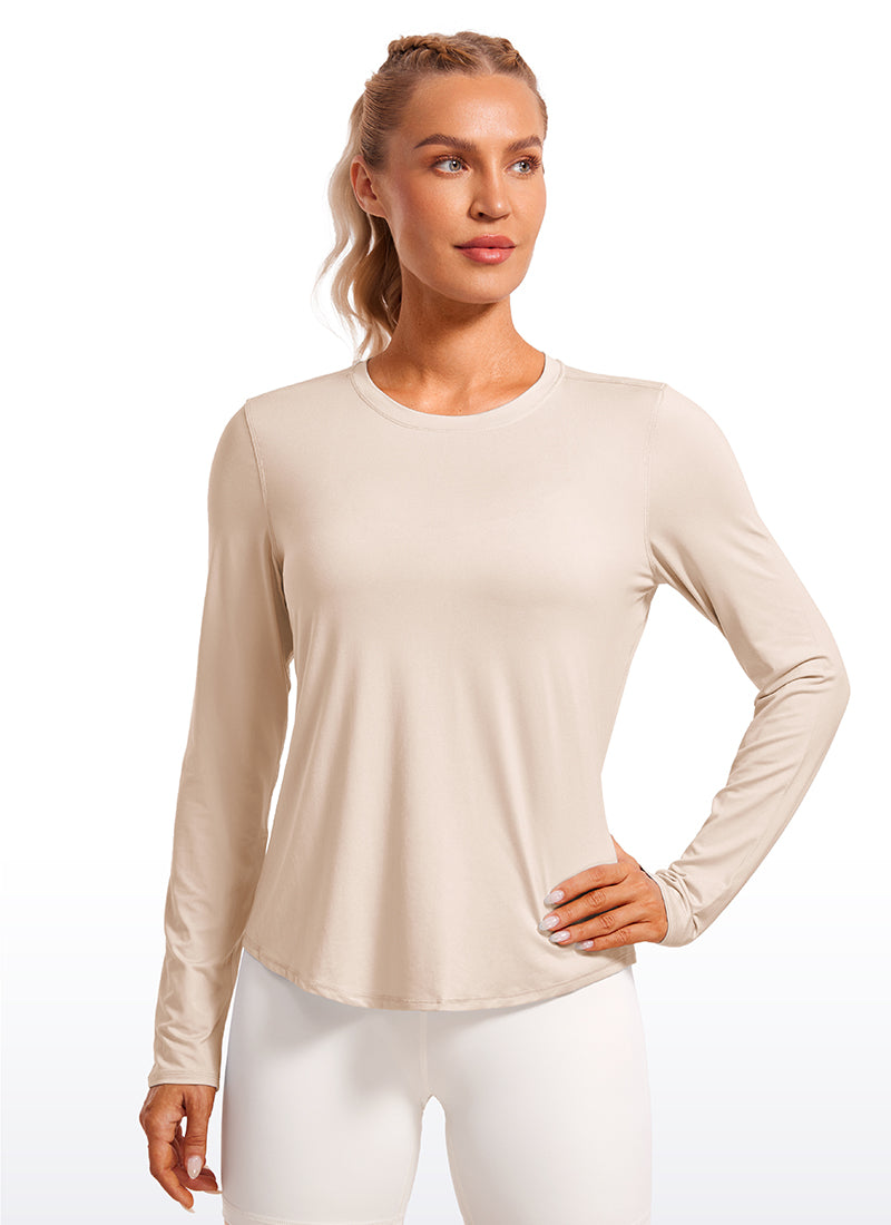 UPF 50+ Lightweight Long Sleeves High Neck