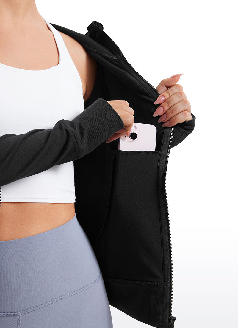 Amenity Full Zip ThumbHole Hoodie