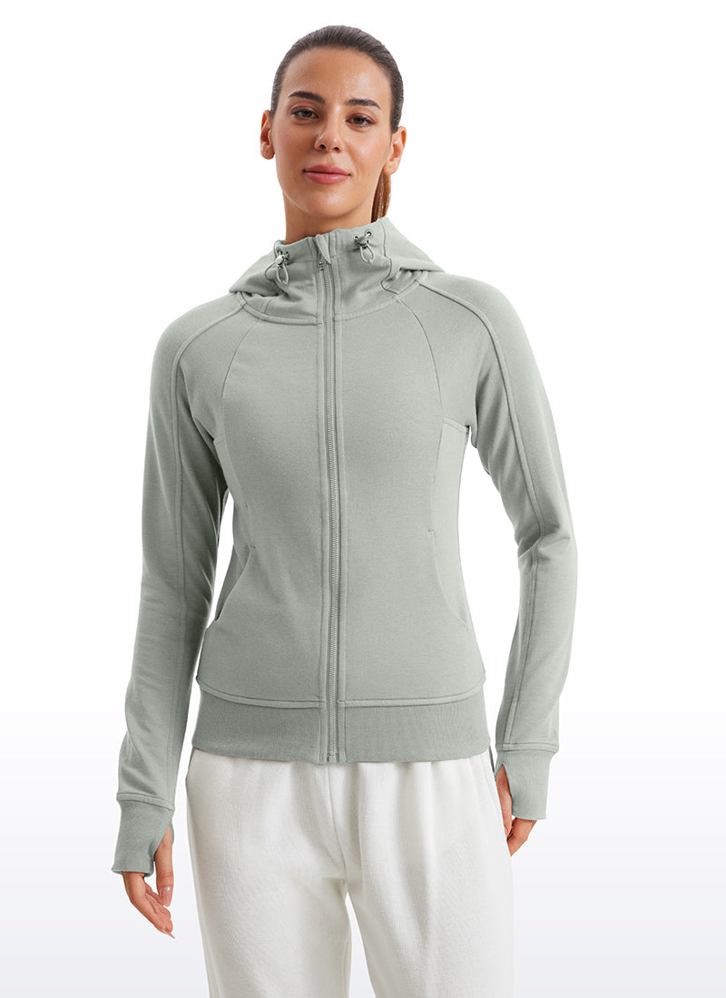 Amenity Full Zip ThumbHole Hoodie